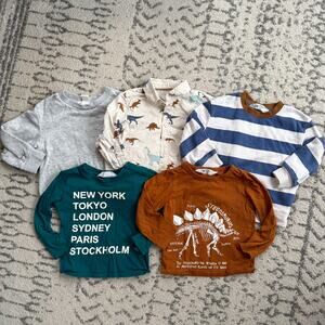 H&M Toddler Boy Shirt Bundle Size 2T